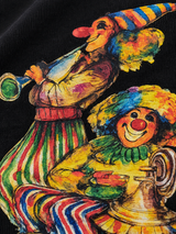 Clown Graphic Long Sleeve T-Shirt