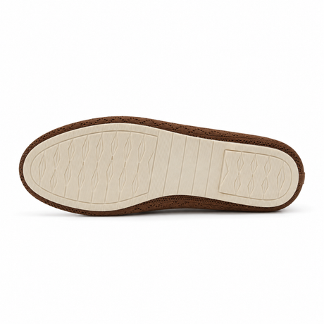 Women Knitted Bow Detail Loafers
