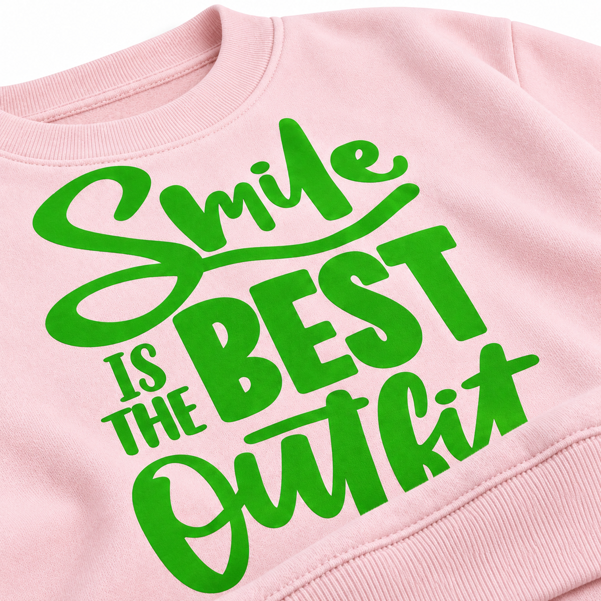 Bold Slogan Graphic Sweatshirt