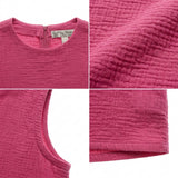 Girls Sleeveless Textured Top