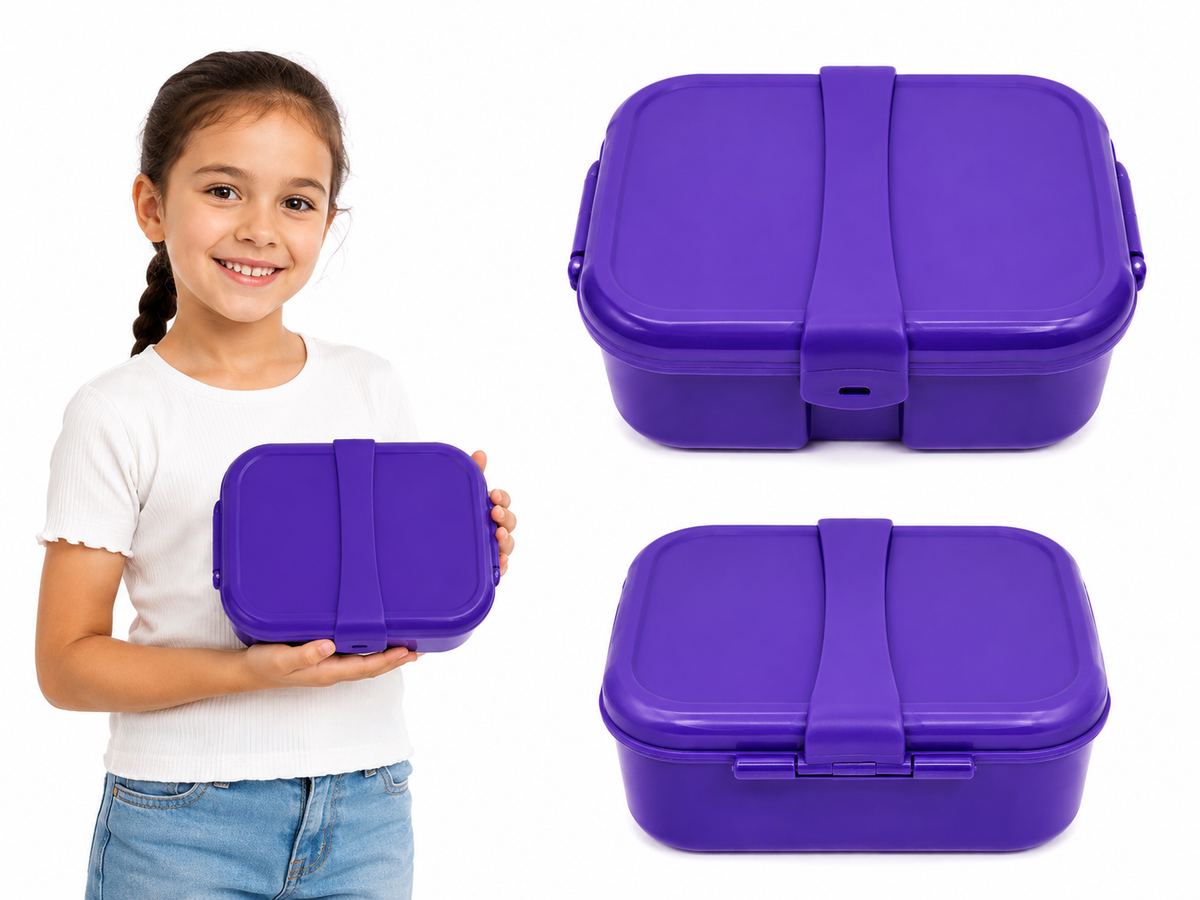 Kids Bento Lunch Box With Secure Lock 1.8 L