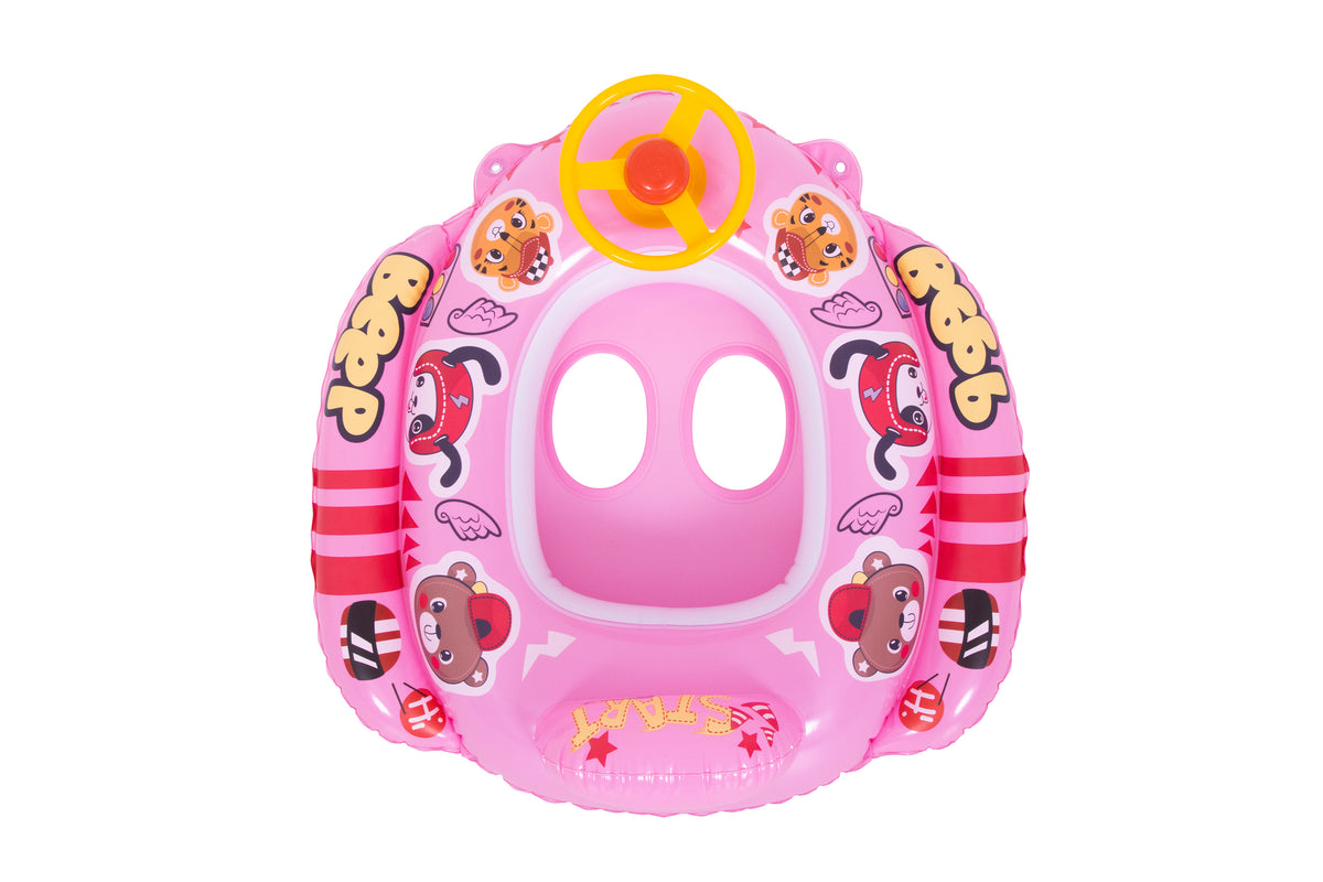 Inflatable Swim Seat With Steering Wheel