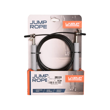 Cable Jump Rope With Adjustable Speed Cable