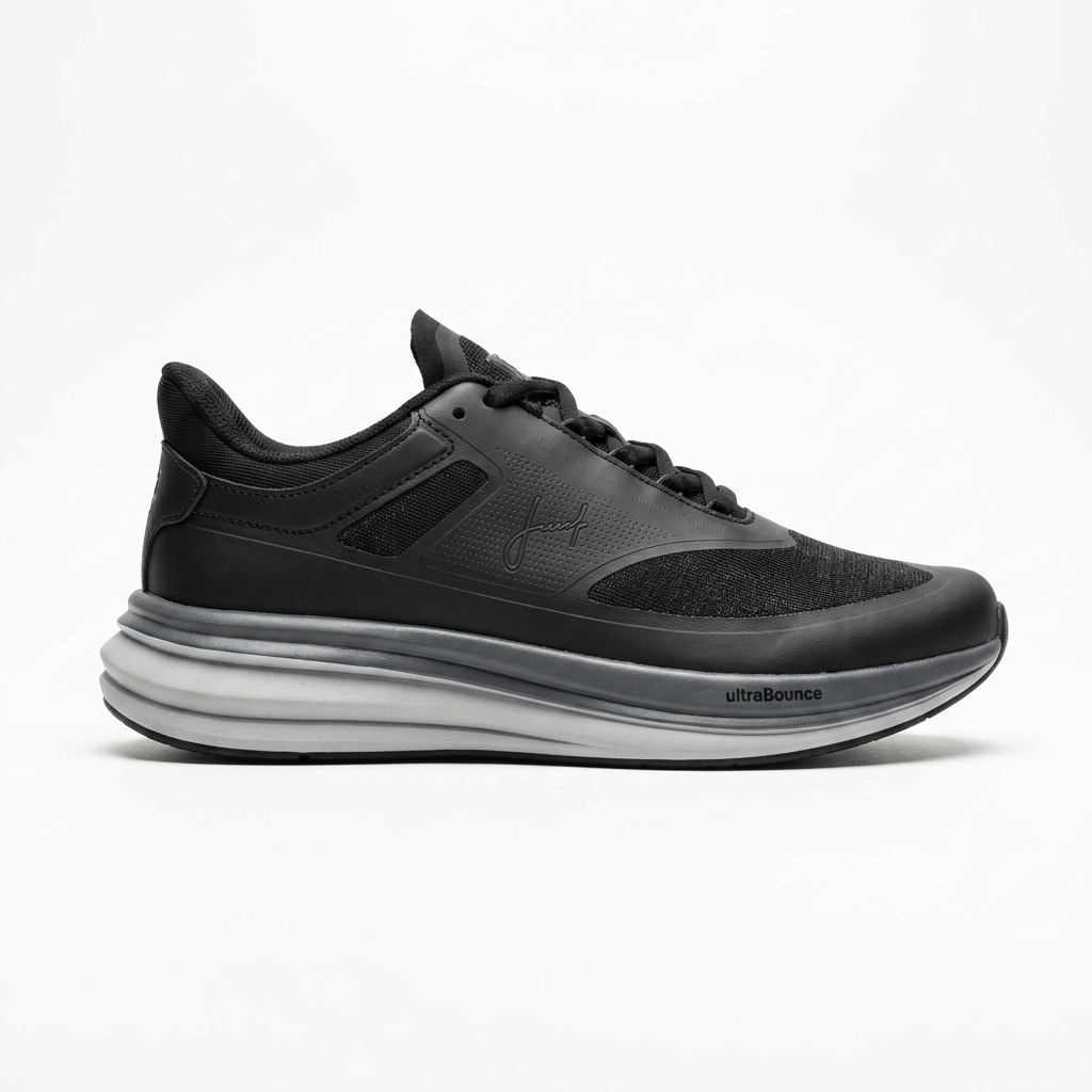 Ultrabounce Running Sneakers With Sculpted Platform Sole