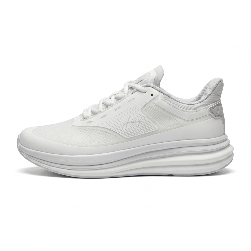 Ultrabounce Running Sneakers With Sculpted Platform Sole