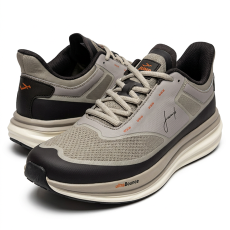 Ultrabounce Running Sneakers With Sculpted Platform Sole