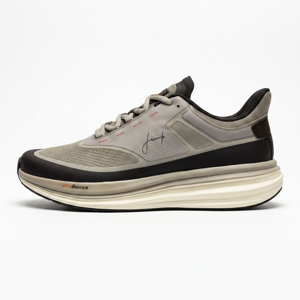 Ultrabounce Running Sneakers With Sculpted Platform Sole