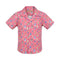 Boys Sailboat Print Short Sleeve Shirt