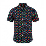 Kids Short Sleeve Button Front Shirt