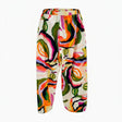 Women Abstract Print Wide Leg Pants