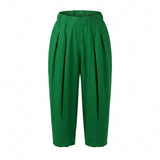 Kids Puff Sleeve Top And Wide Leg Trousers Set