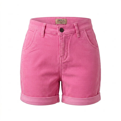 Kids Corduroy Rolled Hem Shorts