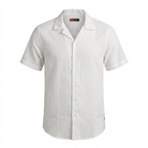 Men Textured Short Sleeve Shirt