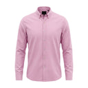 Men Long Sleeve Button Down Shirt