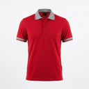 Men Short Sleeve Polo Shirt With Contrast Collar