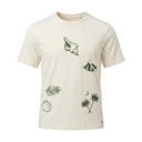 Men Tropical Sketch Print Short Sleeve T Shirt