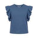 Kids Dusty Ruffle Sleeve Top