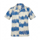 Kids Tie Dye Short Sleeve Shirt