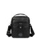 An Faux Leather Crossbody Bag With Front Zip Pocket