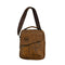 Av Faux Leather Crossbody Bag With Flap Pocket And Ring