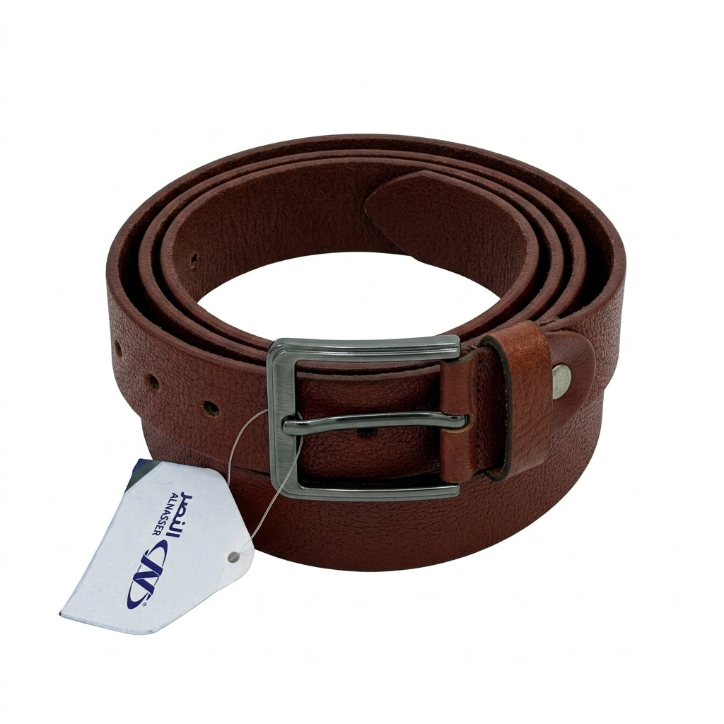 Men Classic Belt With Metal Pin Buckle