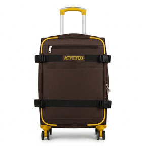 Actvttyexx And Cabin Trolley Suitcase With Front Utility Straps