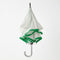 Cherry Foldable Umbrella With Curved Handle
