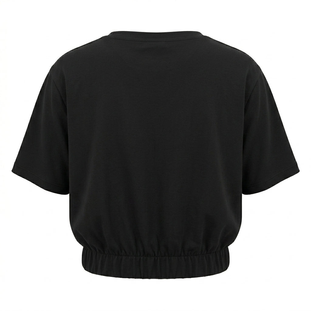Casual Wear Women Wrap Front Cropped Blouse