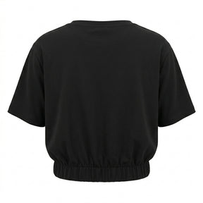 Casual Wear Women Wrap Front Cropped Blouse