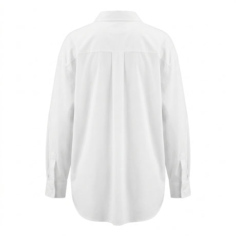 Women Oversized Button Front Shirt