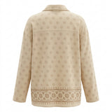 Casual Women Printed Button Front Blouse
