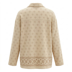 Casual Women Printed Button Front Blouse