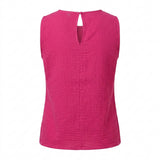 Girls Sleeveless Textured Top