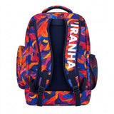Abstract Sports Backpack With Shoe Compartment
