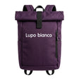 Roll Top Backpack With Side Zip Pocket