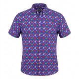 Kids Short Sleeve Button Front Shirt
