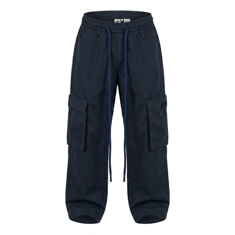 Kids Cargo Pants With Drawstring Waist