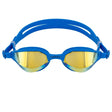 Competition Mirrored Swim Goggles With Protective Case Free Size