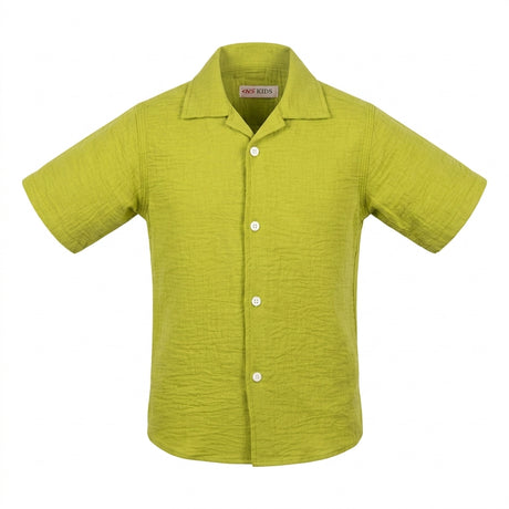 Boys Short Sleeve Casual Shirt