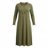 Women Long Sleeve Nightdress