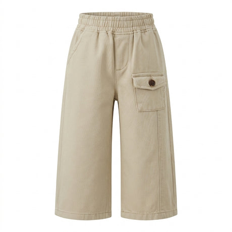 Kids Wide Leg Cargo Pants