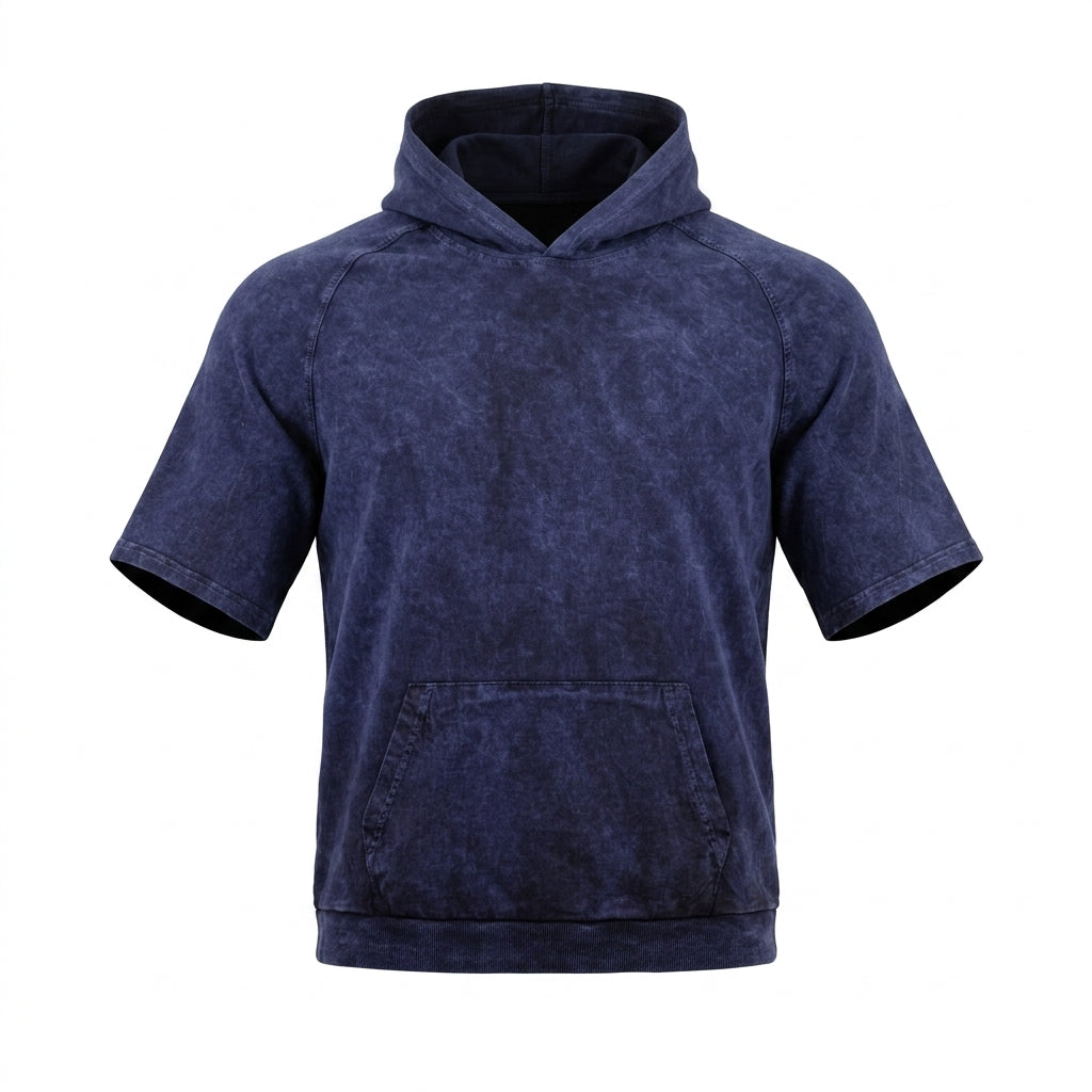 I Igo Short Sleeve Hooded Sweatshirt