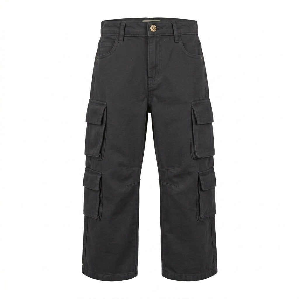 Kids Multi Pocket Cargo Pants
