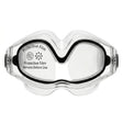 Anti Fog Swim Goggles With Seal Free Size