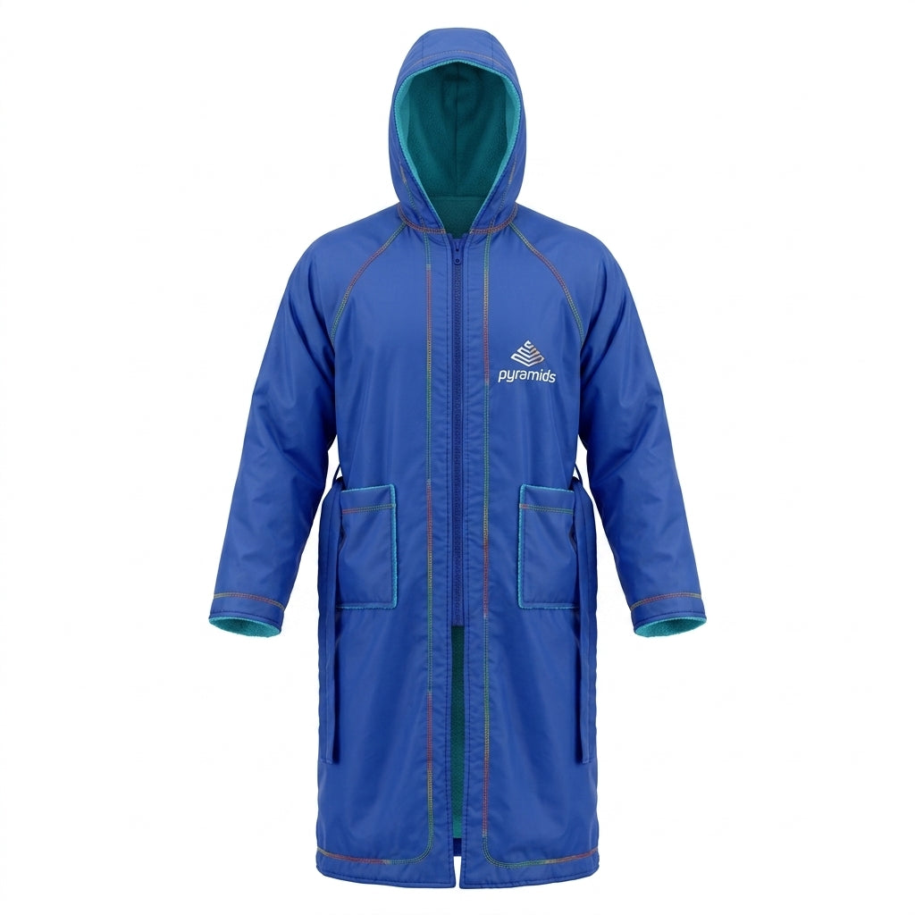 Hooded Beach Robe With Belt