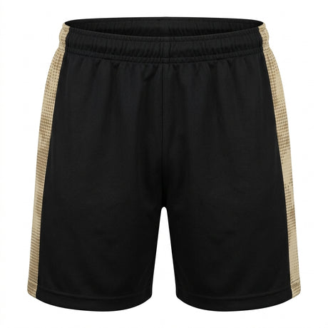 Men Athletic Shorts With Contrast Side Panels