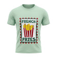 Casual Kids Short Sleeve T Shirt With French Fries Graphic