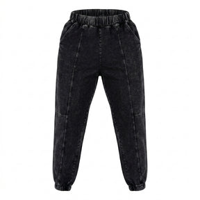 Women Elastic Waist Jogger Pants