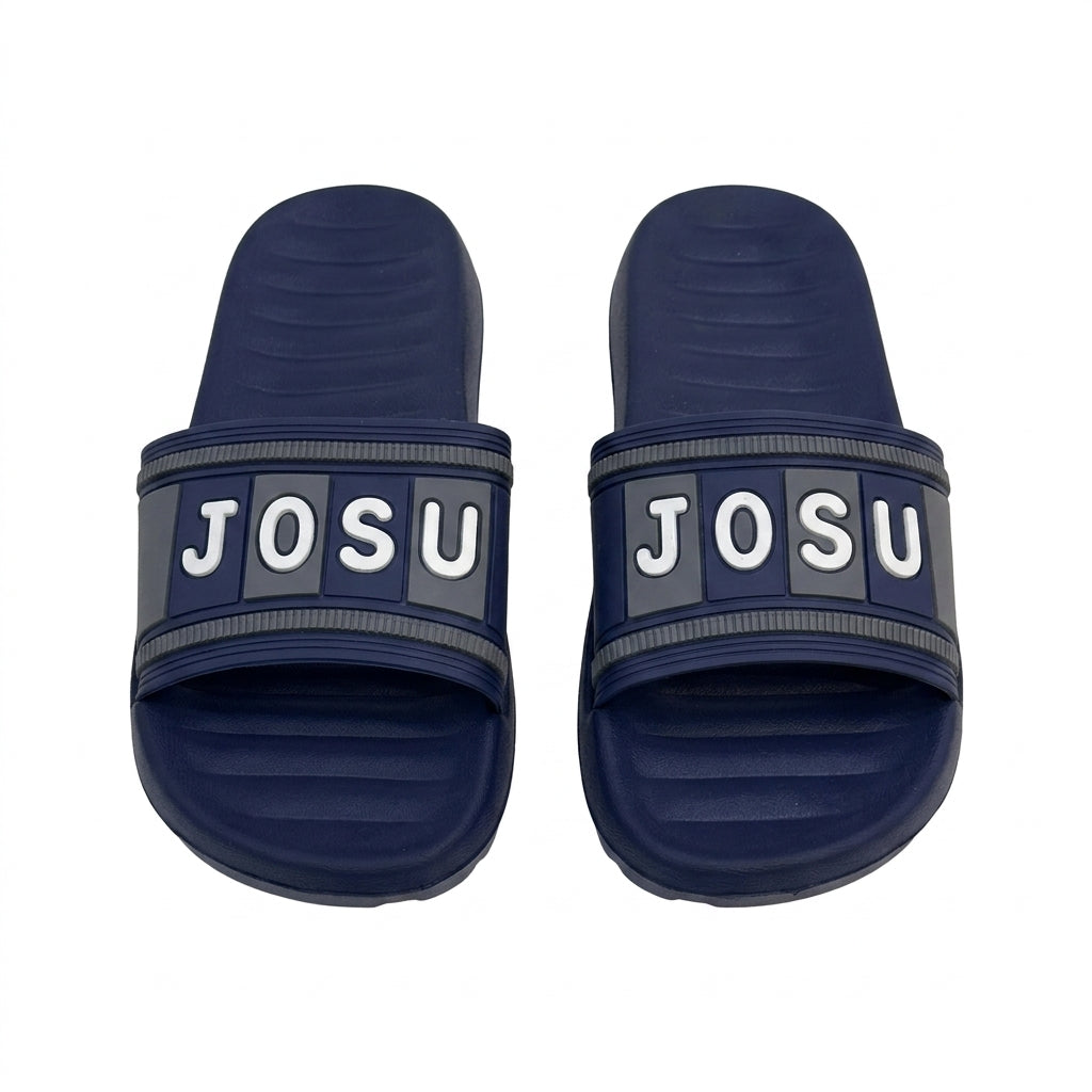 Logo Strap Slide Sandals