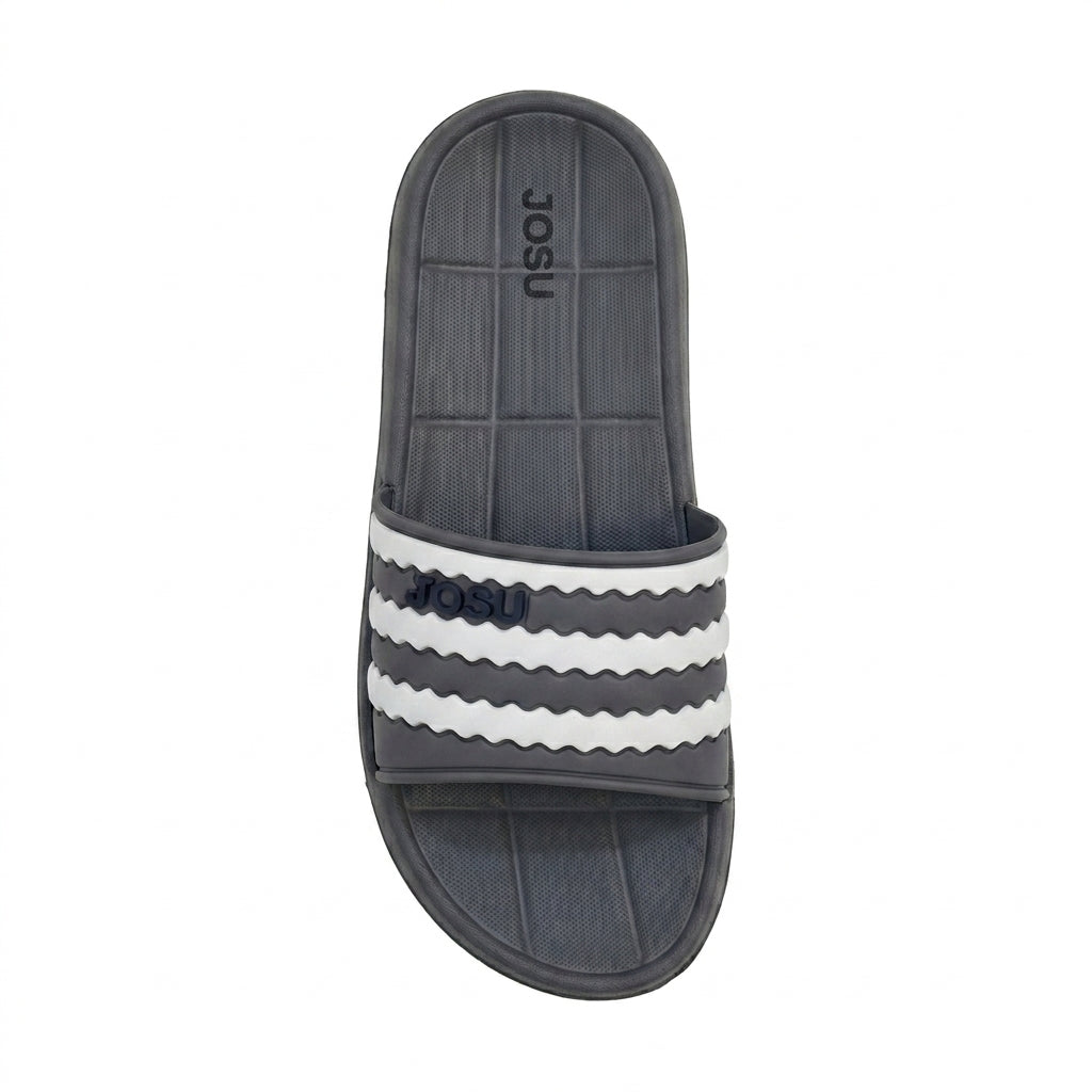 Striped Slide Sandals